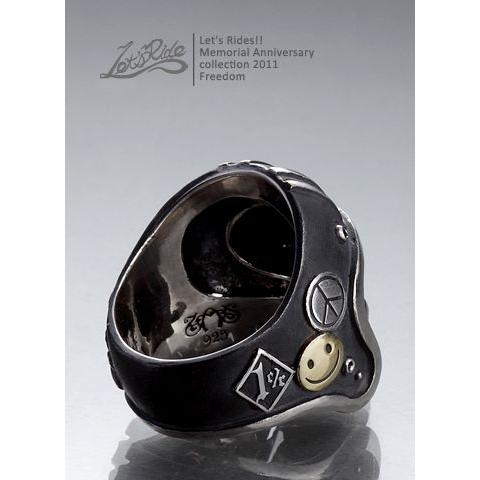 リング　スカルリング　Let's Rides!! Memorial Anniversary collection 2011 Freedom フリーダム