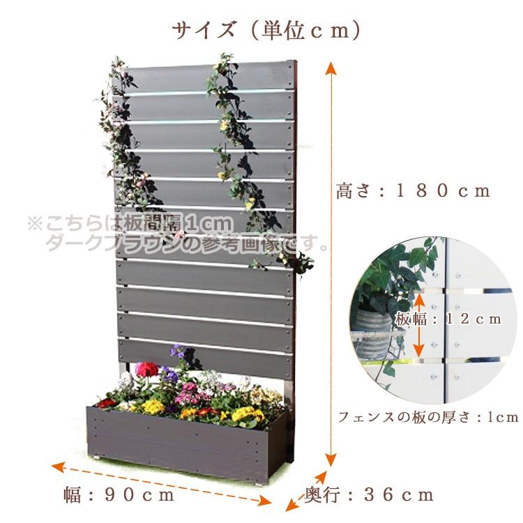 【中古品】ラティス フェンス 90cm×180cm×6枚セット 直接お引き取り ラティスフェンス diy 簡単 樹脂 木調 おしゃれ 高さ 180cm 幅 90cm