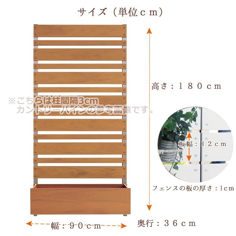 ラティスフェンス diy 簡単 樹脂 木調 おしゃれ 高さ 180cm 幅 90cm