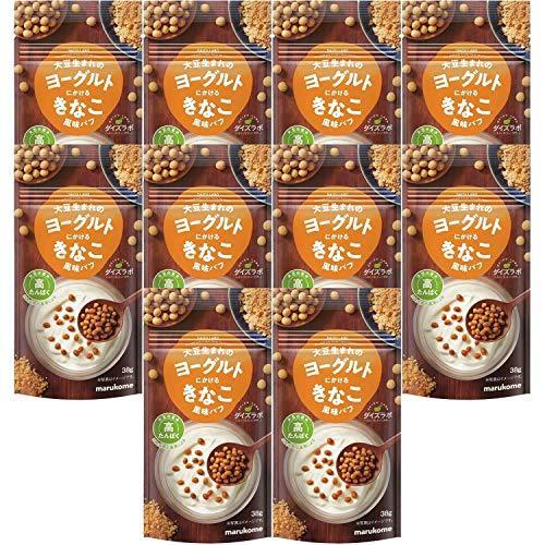 全商品オープニング価格特別価格 マルコメ ダイズラボ ヨーグルトにかけるきなこ風味パフ 38g 10個 保証書付 Raloffshore Com