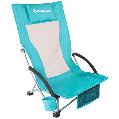名作 ハイバック 折りたたみ Kingcamp 改良品 アウトドアチェア 耐荷重136kg キャンプ イス コンパクト ロースタイル アウトドアチェア Populationmalawi Org