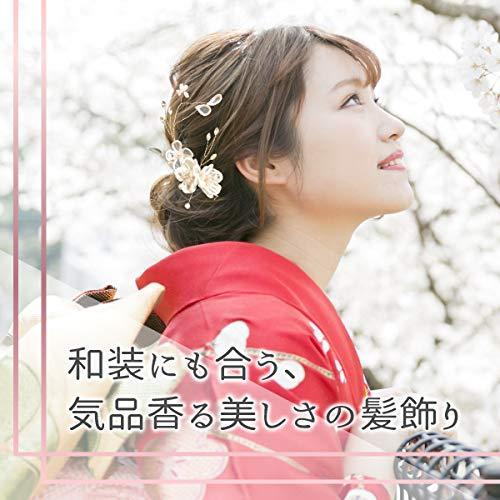 超高品質で人気の ヘアアクセサリー Juju 髪飾り パール 花 和装 洋装 ヘアクリップ ウェディング 結婚式 ヘアアクセサリー 留袖 Juju Www Threeriversofs Com