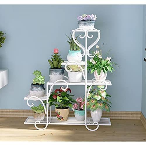 花台 フラワースタンド アイアン ガーデニング 棚 盆栽棚 観葉植物 盆栽棚 室内 鉢 プランターラック 多肉植物 フラワースタンド A B09b4sx9yl 植物棚 屋外 サイズ L ベランダ Ngo Worksストア オンラインストア大セール