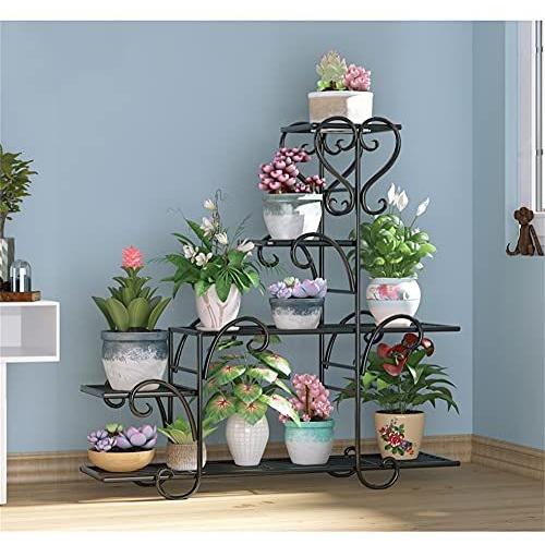 87 Off 花台 フラワースタンド アイアン ガーデニング 棚 観葉植物 盆栽棚 室内 ベランダ 植物棚 多肉植物 台 屋外 室 Ericamoreira Com Br