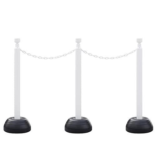 Ottostyle Jp ウエイト注水式 チェーンスタンド 駐車場ポール ウエイト注水式 3本セット 駐車禁止や人の誘導 A B09nzv86s4 2429 ガイ 車庫 Ngo 駐車禁止や進入禁止 イベント時の人の誘導など様々な用途で使うことができるチェーン A B09nzv86s4 2429