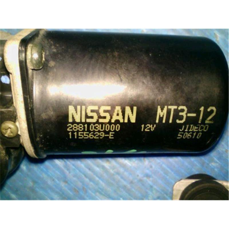 日産 純正 キューブ 《 BNZ11 》 フロントワイパーモーター