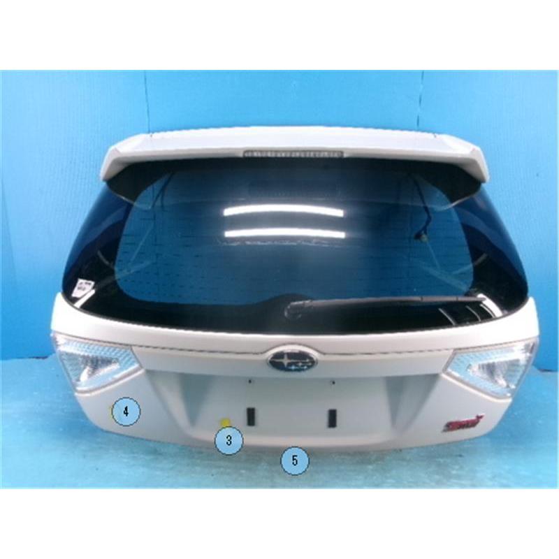 スバル 純正 インプレッサ 《 GRB 》 バックドア 60809-FG0209P P11700