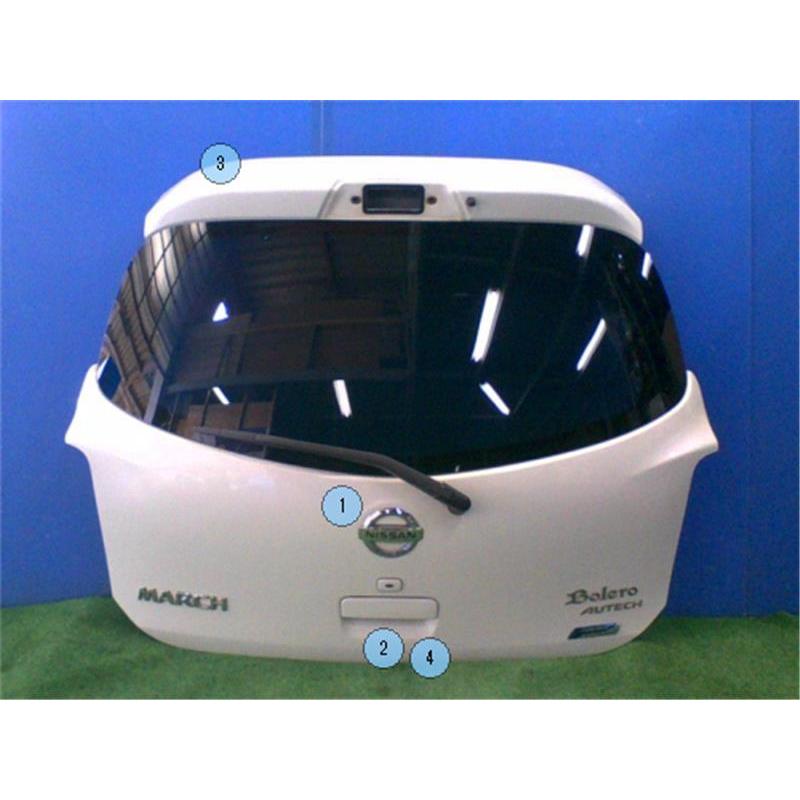 日産 純正 マーチ 《 K13 》 バックドア K010M-1HHME P21000-25002865