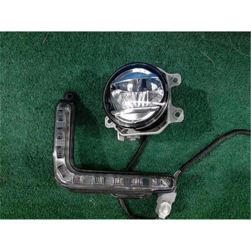 ダイハツタントカスタムLA600S純正左側LEDフォグランプ 、ベゼルセット ダイハツ 純正 タント 《 LA600S 》 左フォグライト 81220-B2221