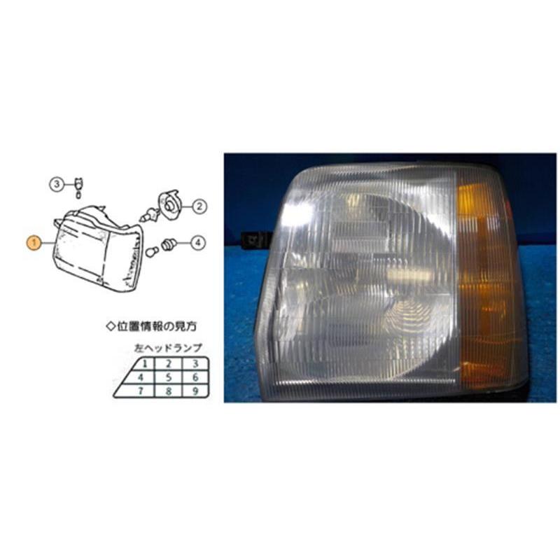 スズキ 純正 ワゴンR 《 CT51S 》 左ヘッドライト 35320-74F00 P21400