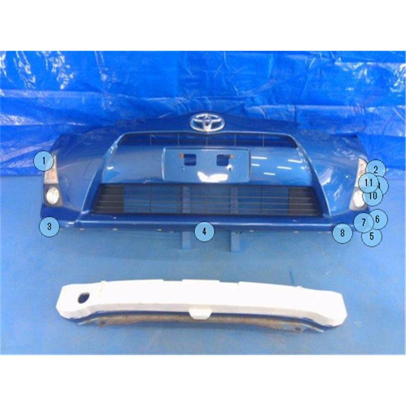 トヨタ 純正 アクア 《 NHP10 》 フロントバンパー 52119-52620