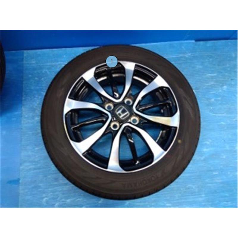 nono様 DATI ホイール 鍛造アルミホイール前後セット【ホンダディオDISK系】ブラック