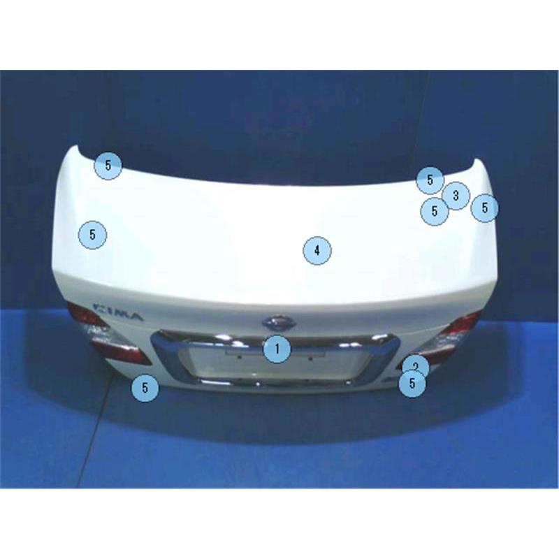 日産 シーマ 純正トランク部品 (HGY51) 日産 純正 シーマ 《 HGY51 》 トランク H430M-1MEMD P31501-25003710