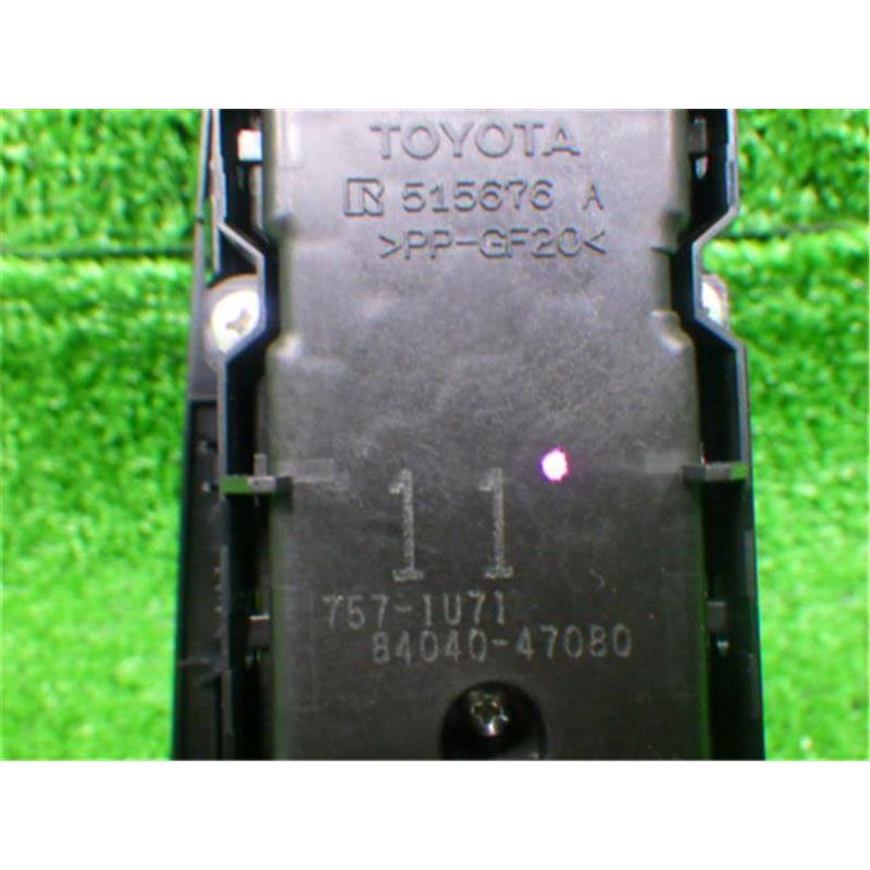 トヨタ 純正 プリウス 《 ZVW50 》 パワーウィンドウスイッチ