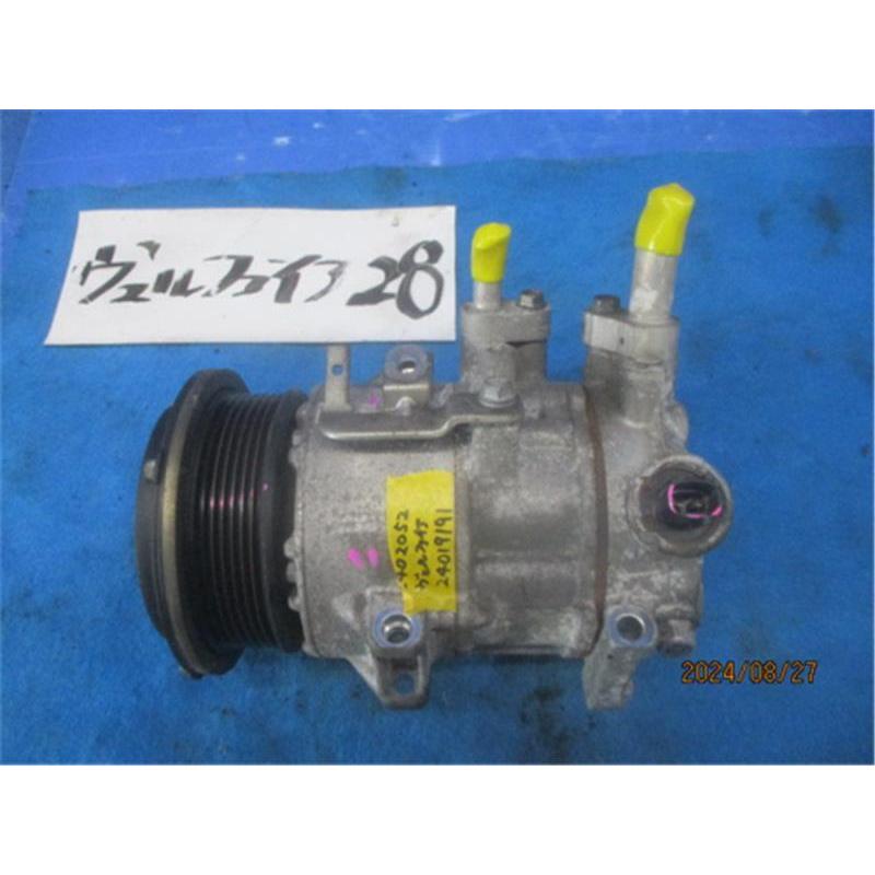 トヨタ 純正 ヴェルファイア 《 ANH20W 》 エアコンコンプレッサー