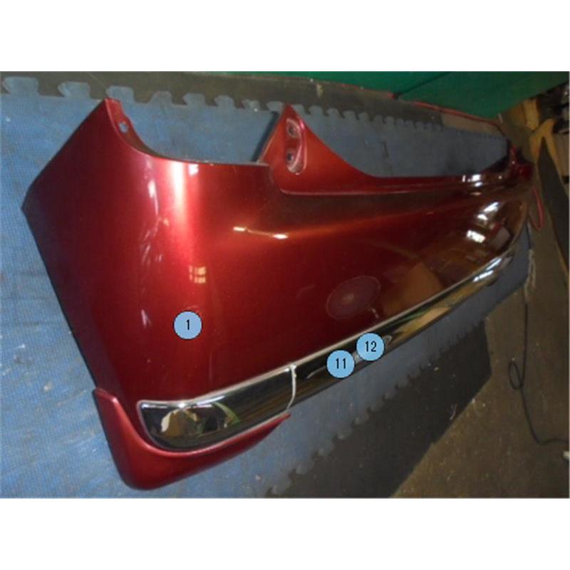 ダイハツ 純正 ミラジーノ 《 L650S 》 リアバンパー P41700 ダイハツ 純正 ミラジーノ 《 L650S 》 リアバンパー P41700