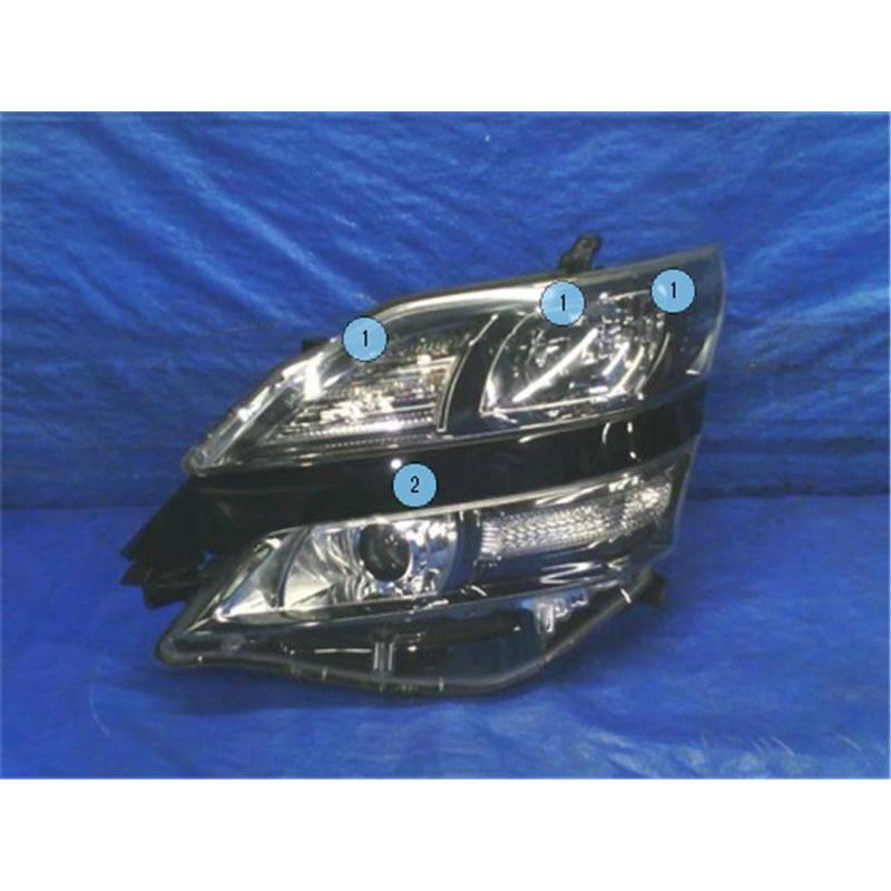 トヨタ20系ヴェルファイア純正ヘッドライト左右セット！黄ばみ