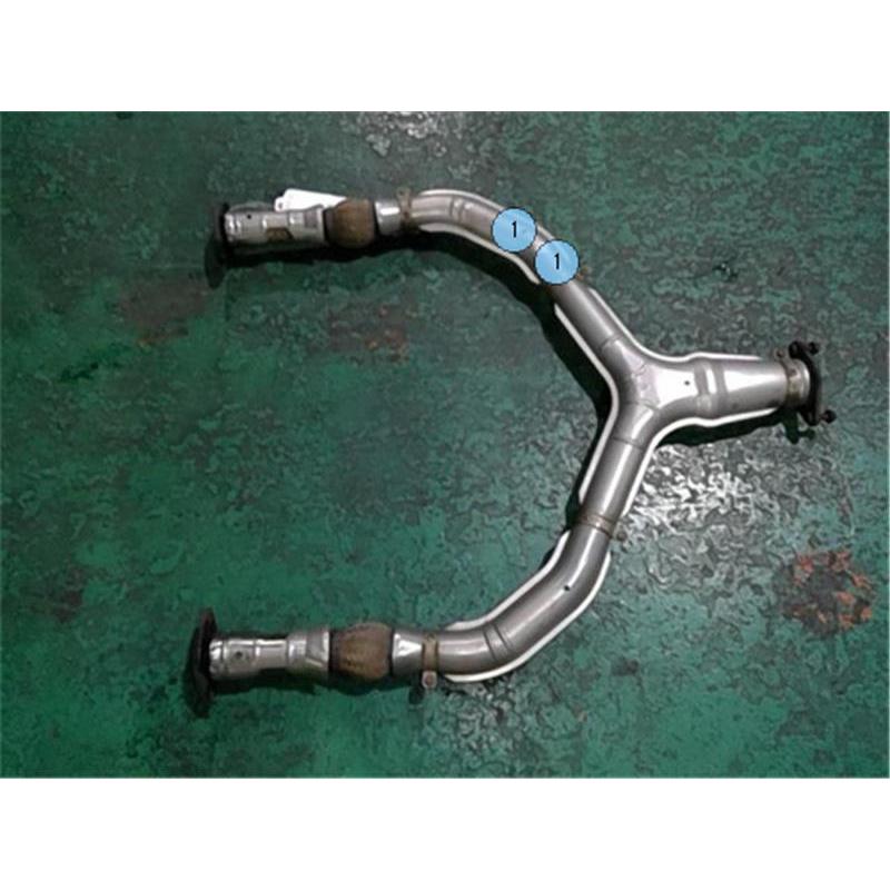 日産 純正 スカイライン 《 HV37 》 フロントエキゾーストマフラー
