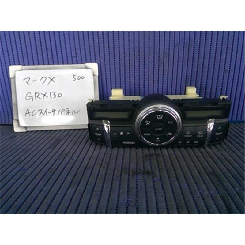トヨタ 純正 マークX 《 GRX130 》 エアコンスイッチパネル P60700