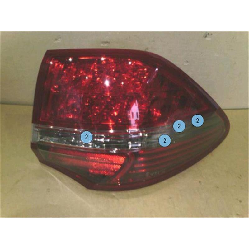 トヨタ 純正 クラウン 《 GRS200 》 右テールランプ P71000-24001117 