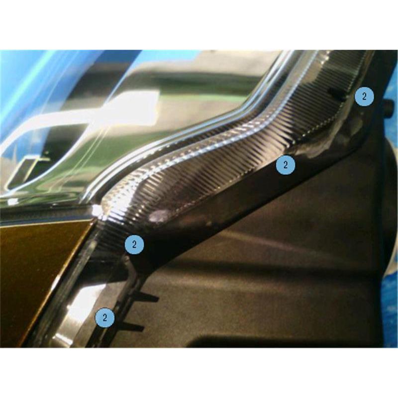 スズキ 純正 ワゴンR 《 MH55S 》 左ヘッドライト P71000-24003984