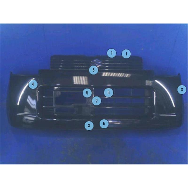 【おすぎ値下げ不可さん専用】フロントバンパーAssy GJA-050 G'BASE スタイリッシュフロント バンパー ジムニー