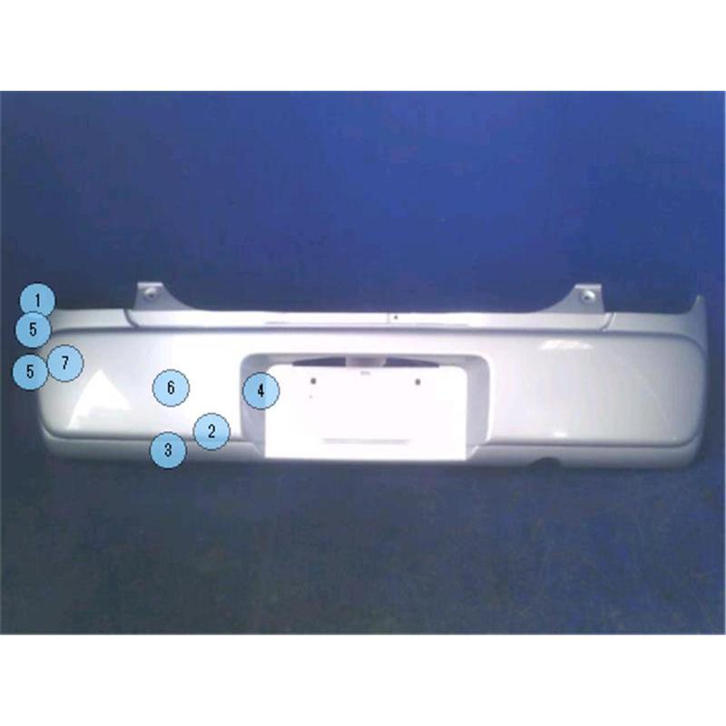 スズキ 純正 アルトラパン 《 HE21S 》 リアバンパー P80100-25014889