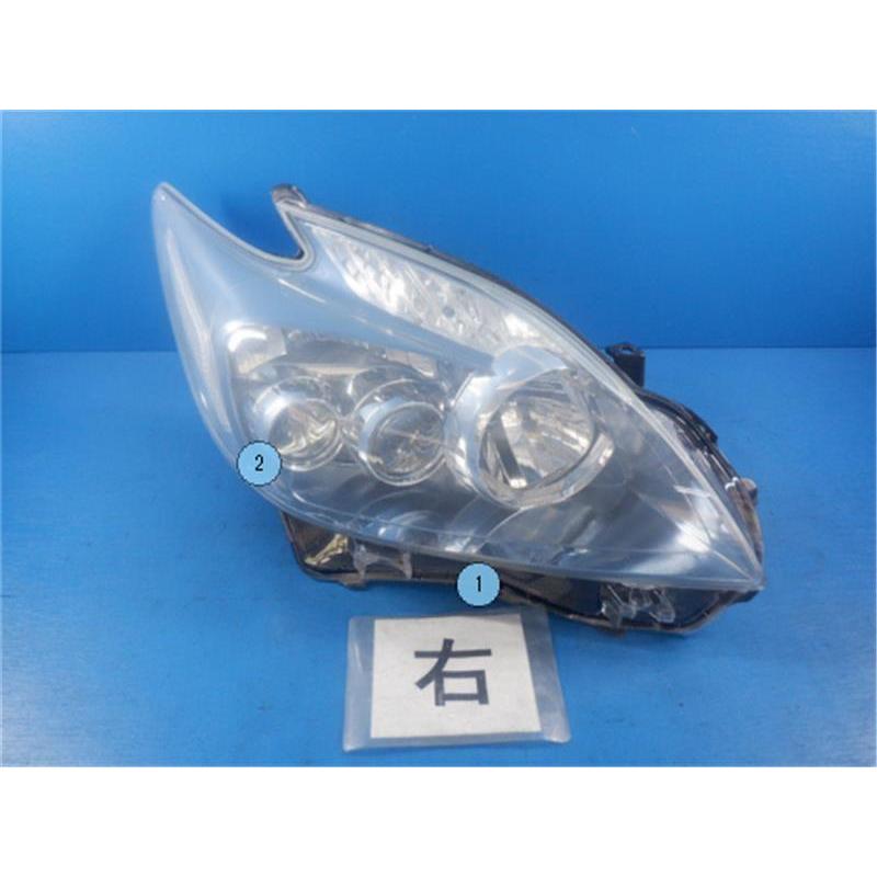 トヨタ 純正 プリウス 《 ZVW30 》 右ヘッドライト P80200-24005552