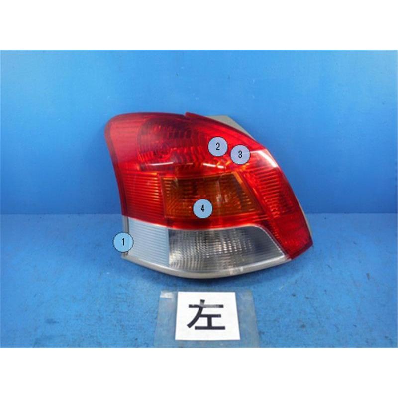 トヨタ 純正 ヴィッツ 《 SCP90 》 左テールランプ P80200-25018152