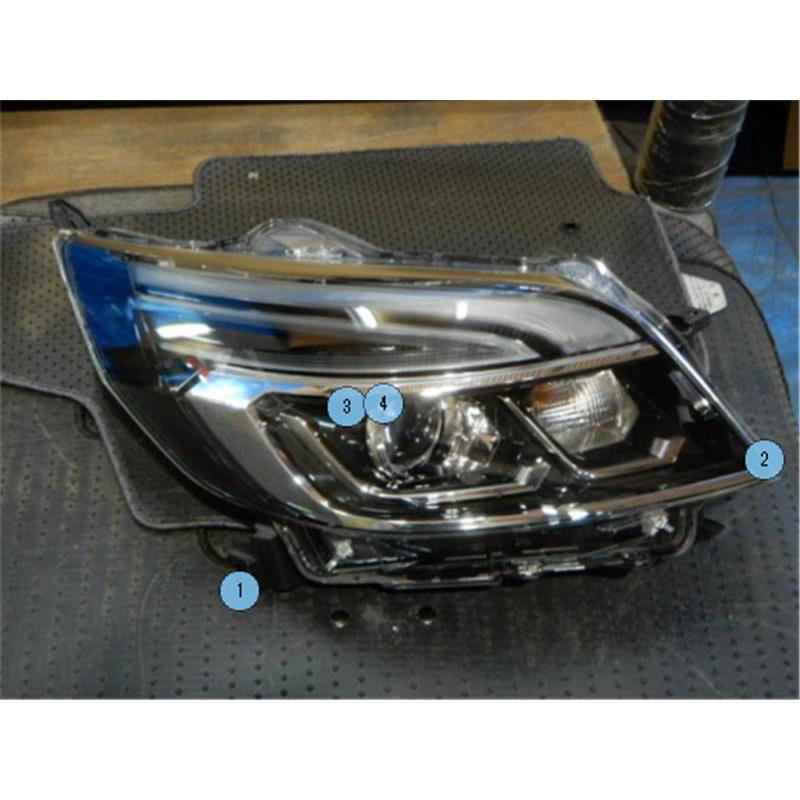 日産 純正 ルークス 《 B21A 》 右ヘッドライト 26010-6A02L