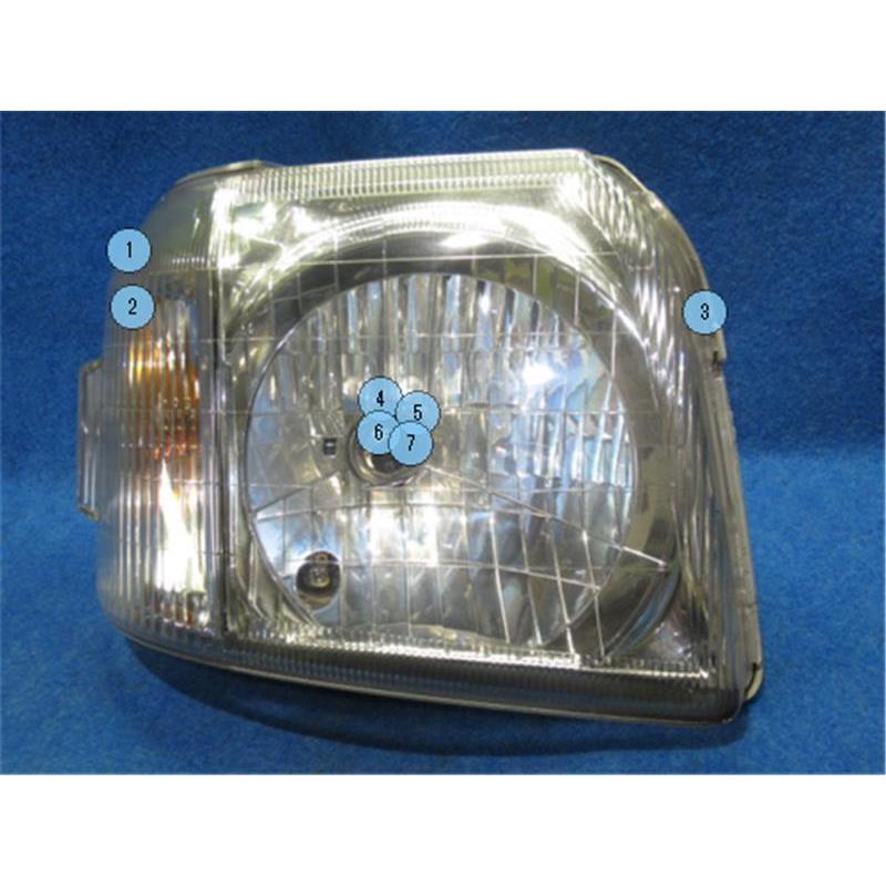 HONDA 純正FIT右 ヘッドライト 本体 33101-SAA-901 ホンダ 純正 バモスホビオ 《 HM4 》 右ヘッドライト 33101-S3A-901