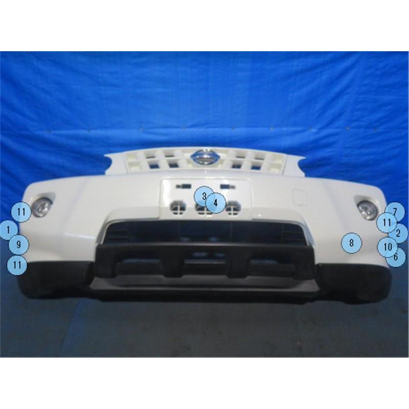 日産 純正 エクストレイル 《 NT31 》 フロントバンパー 62022-JH01B 