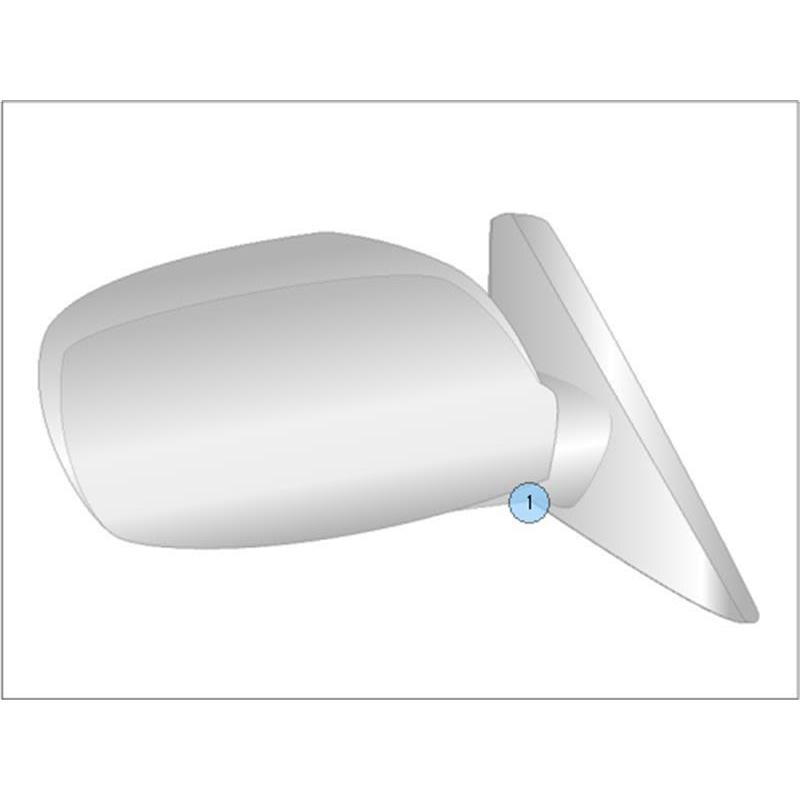 ステップワゴン RK2新車外し 純正サイドステップ左右　カラー:NH704M ホンダ 純正 ステップワゴン 《 RK1 》 右サイドミラー 76200