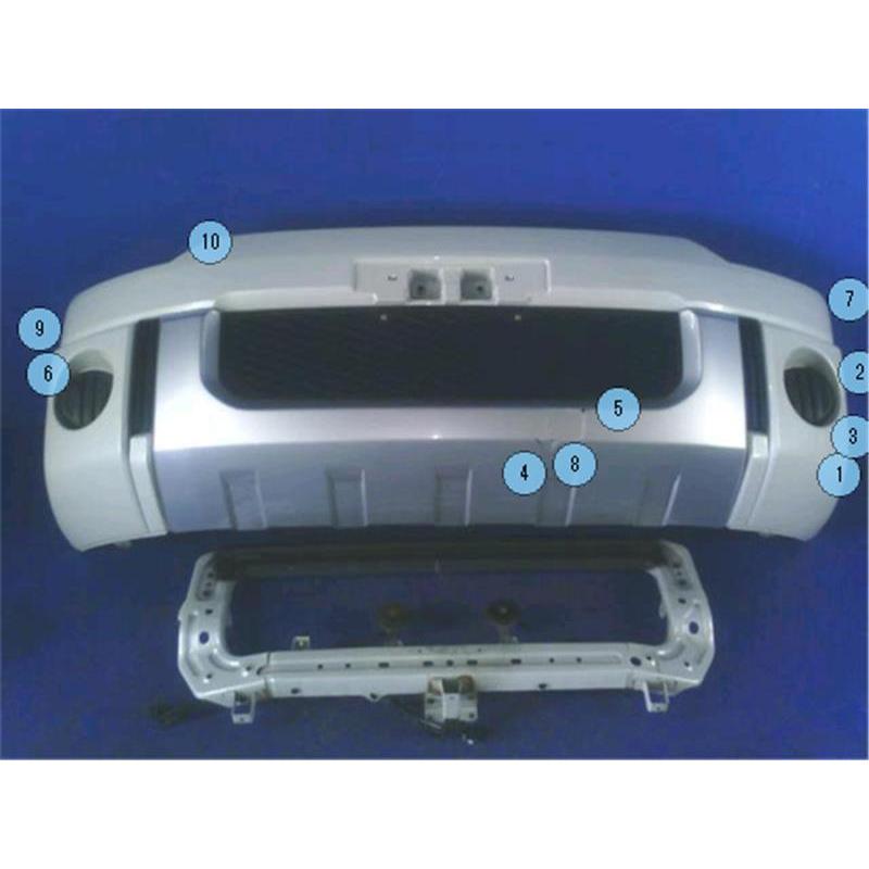 三菱 純正 デリカD5 《 CV2W 》 フロントバンパー P81300-26004103