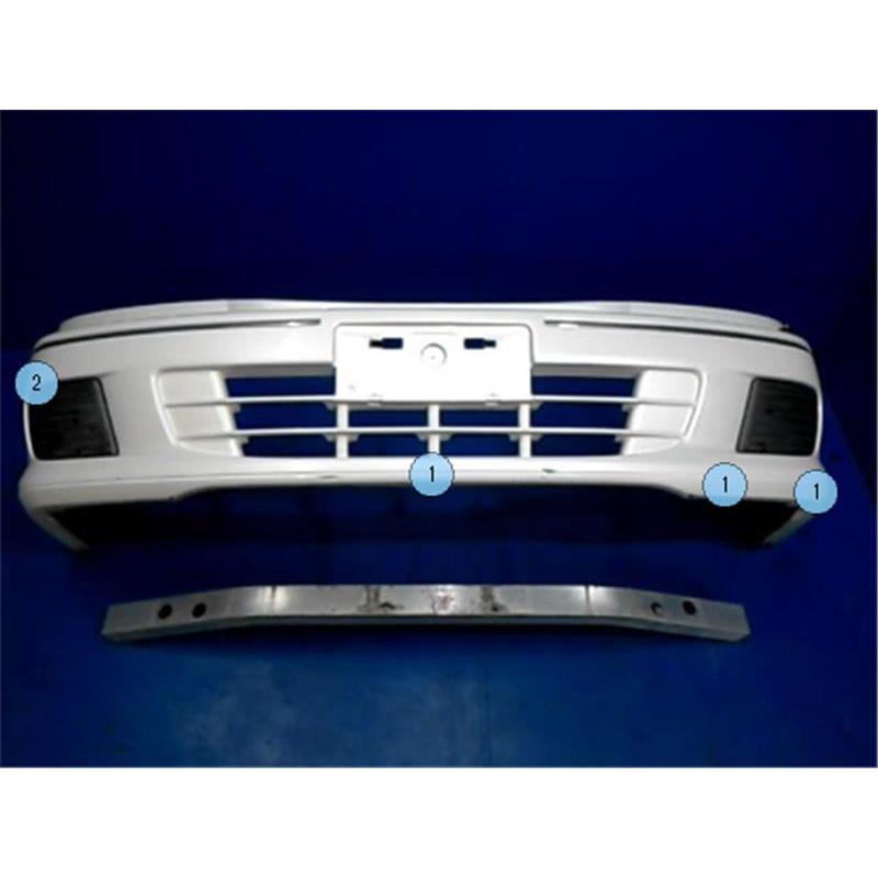 日産 純正 プレサージュ 《 U30 》 フロントバンパー P81700-25004234