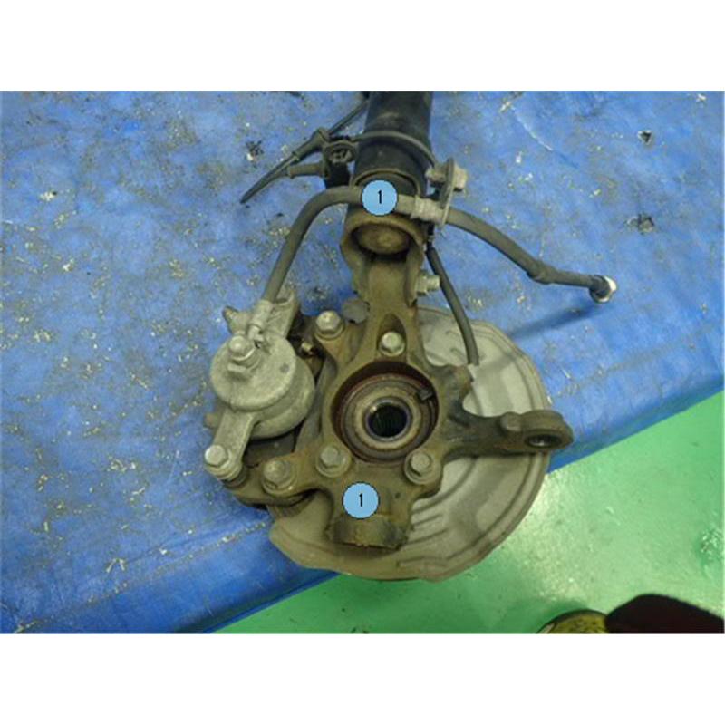 スズキ 純正 アルトラパン 《 HE33S 》 右フロントストラット