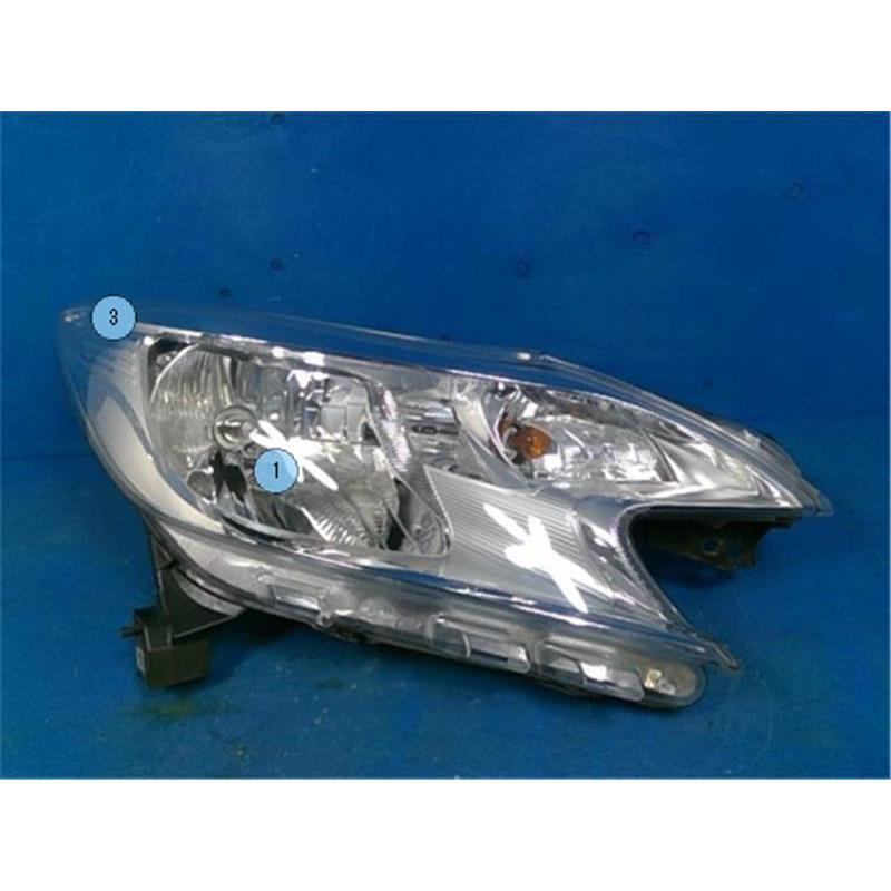 HE12ノートプロジェクターヘッドライト 本体 右側 日産 純正 ノート 《 E12 》 右ヘッドライト P90100-24008546 : NGP