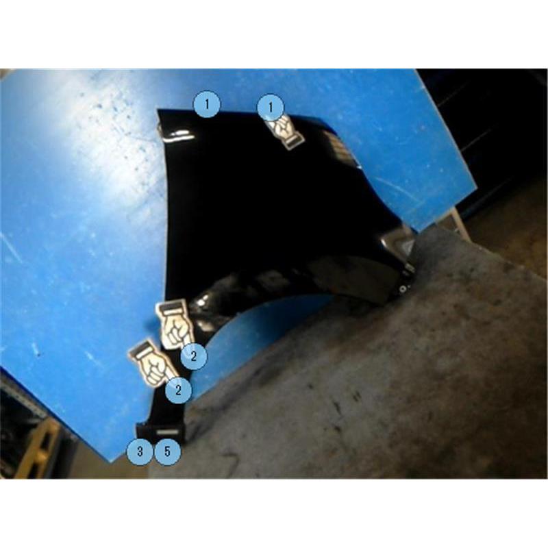 スズキ 純正 パレット 《 MK21S 》 右フェンダー P90900-22008098