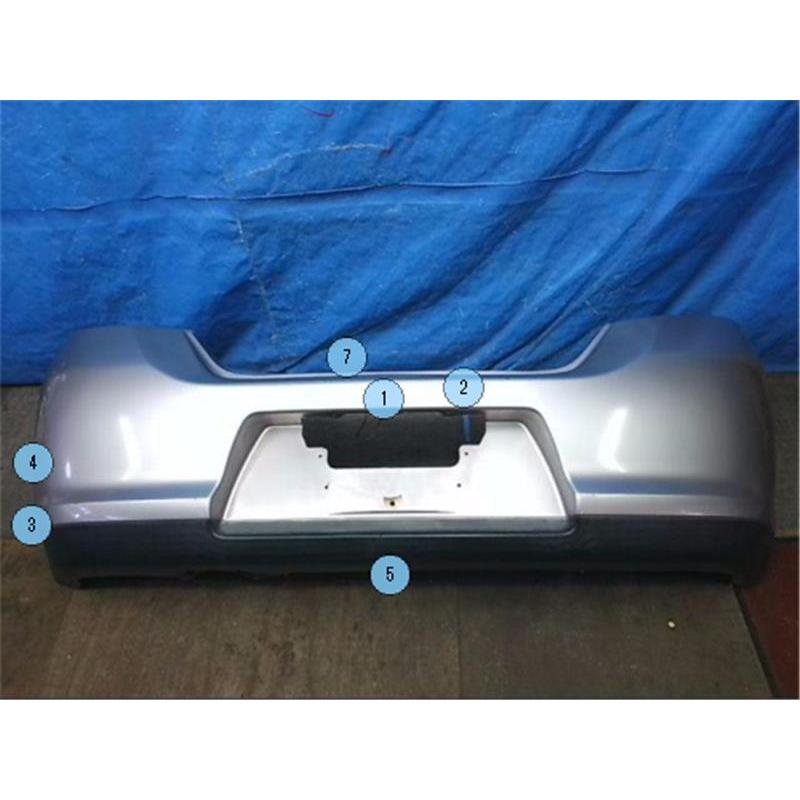 日産 純正 ティーダ 《 C11 》 リアバンパー P91400-24009235 : NGP