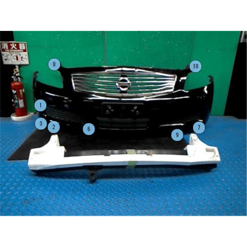 日産 純正 スカイライン 《 V36 》 フロントバンパー P91600-22010898