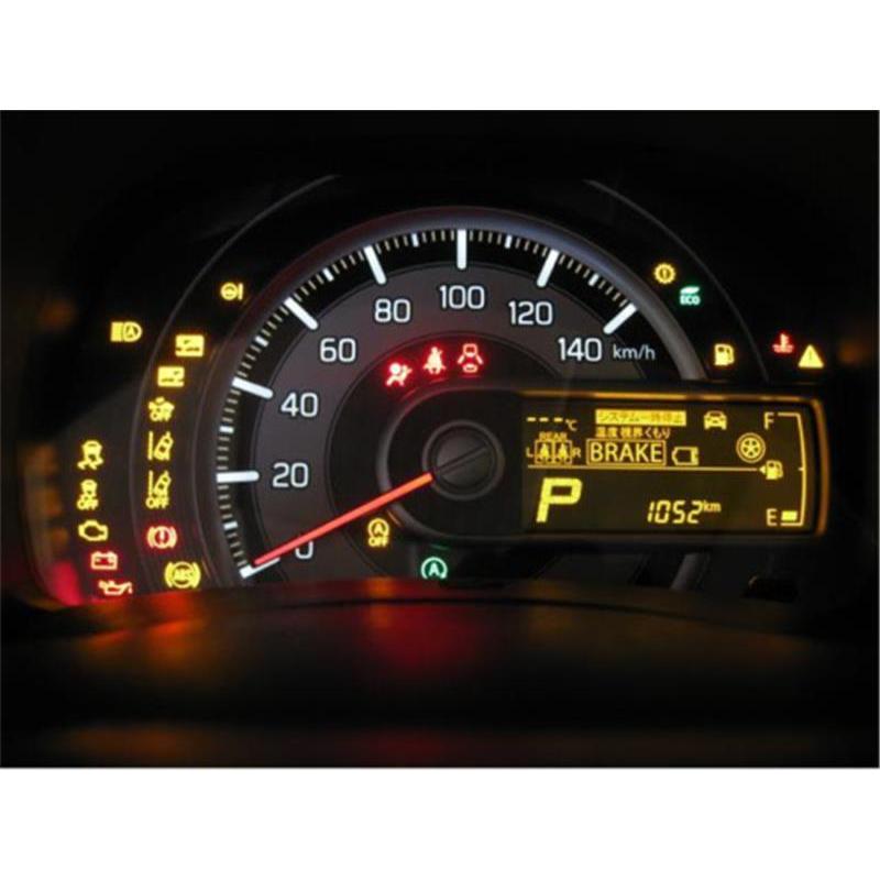 星2000over黄色レスメ、アルマイトメーターあり。ドレコン済み スズキ 純正 アルト 《 HA97S 》 スピードメーター P91600