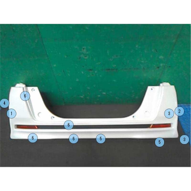 ホンダ 純正 N-BOX 《 JF1 》 リアバンパー P91600-24009657 : NGP