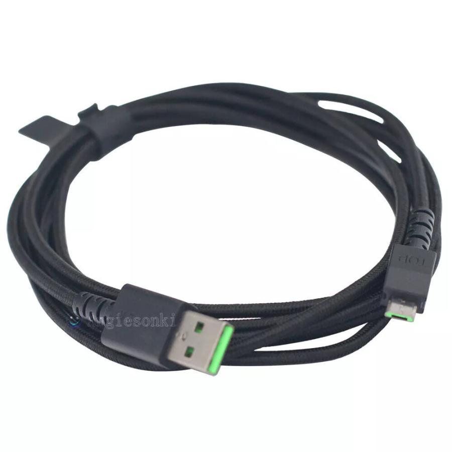 マイクロ USB 超定番 ブランド買うならブランドオフ ワイヤーデータライン充電ケーブル マンバワイヤレスマウス razer