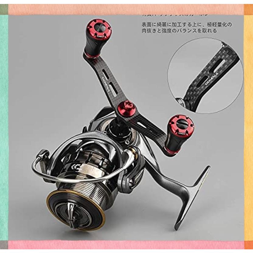 高評価なギフト ダイワ シマノ ハンドル ダブル 98mm 72 Gomexus ゴメクサス スピニングリール カーボン製 など用 Lt3000cxh セルテート Sdhhg C3000 ヴァンキッシュ 19 用 スピニングリールパーツ Www We Job Com