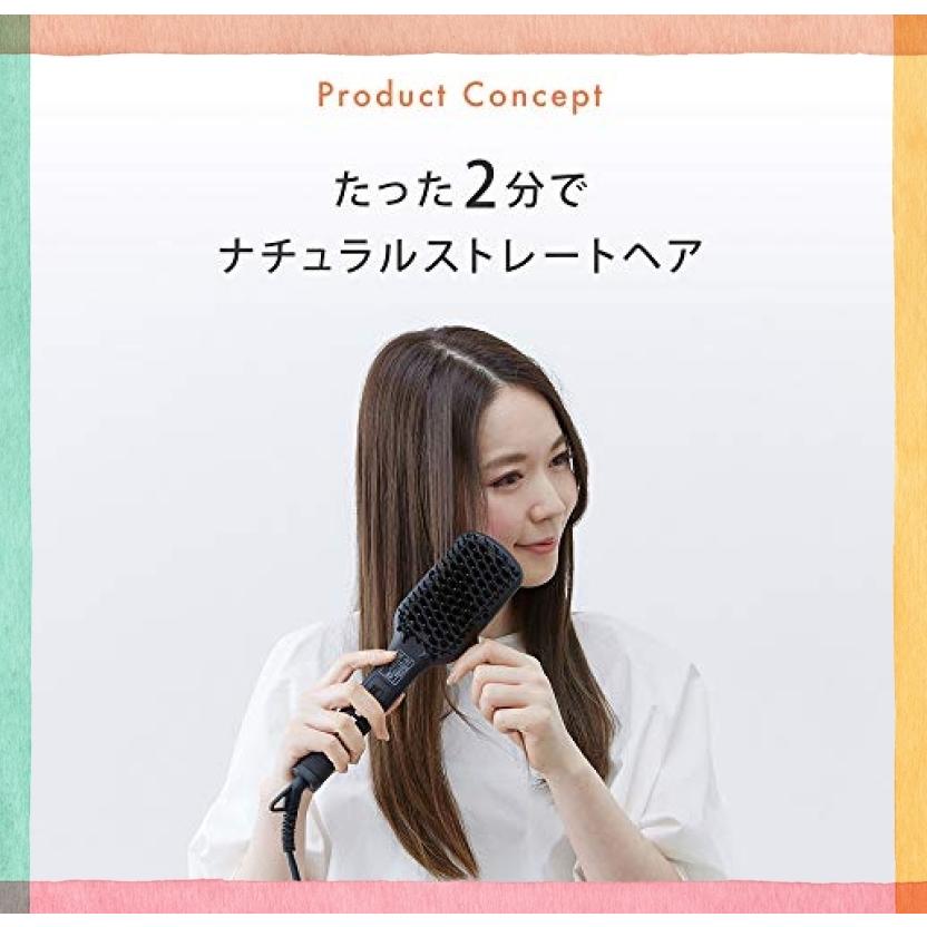 SALONIA サロニア ストレートヒートブラシ スリム ネイビー 海外対応 MAX210* ヘアアイロン ヘアーアイロン 家電 かでん 美容 ヘアケア ミニ 短髪 ショート SL-0 :wss-23Ynv38fgYu2:NGSヤフーショップ 通販 SALONIA サロニア ストレートヒートブラシ スリム ネイビー