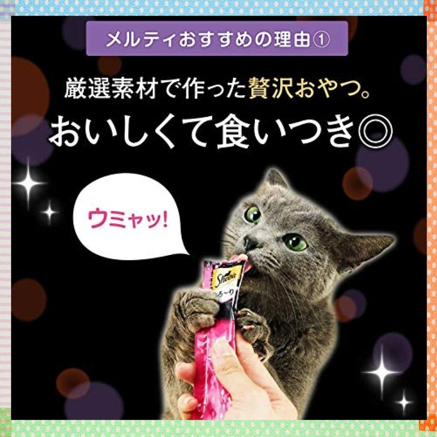 シーバ (Sheba) 猫用おやつ とろ*り メルティ まぐろ&かつお味セレクション 12g*40本入*12個 (ケース販売) 