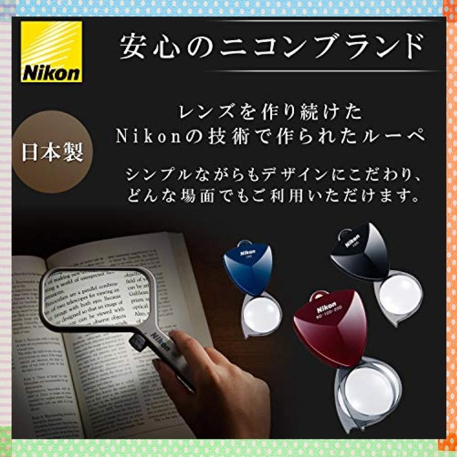 Nikon 携帯型拡大鏡 ニューポケットタイプルーペ20D(2倍/3倍/5倍) ブラック N20DBK (日本製)｜ngs55｜02