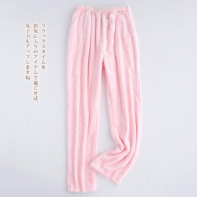ルームウェアパンツ レディース ルームウェア フリースパジャマ パンツ ウエストゴム 花柄 部屋着 暖かい ふわふわ もこもこ 全3色 大きいサイズ sydj11 Ngytomato 通販 Yahoo ショッピング