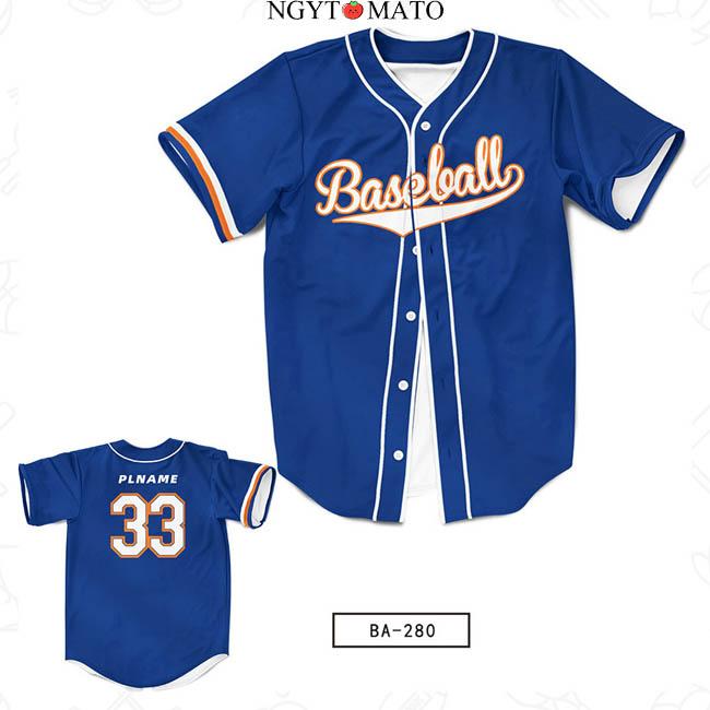 オーダーメイド可能 野球 シャツ ユニフォームシャツ 練習着