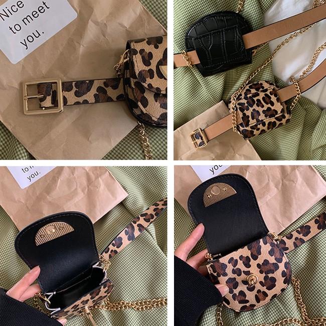 Supreme ヒョウ柄 ボディバッグ ウェストポーチ FW17 Supreme Leopard Fleece Waist Bag - ウエストバッグ (Supreme